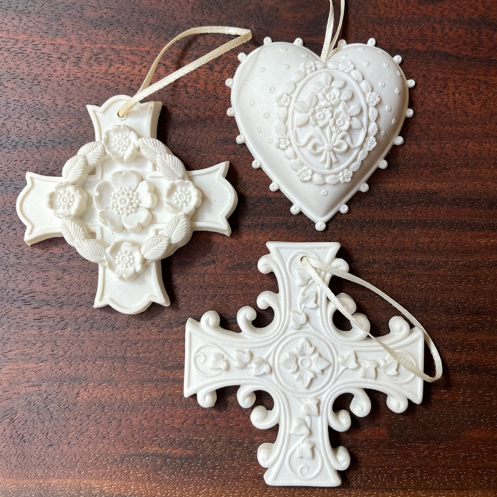 Set of 3 Margaret Furlong Ornaments